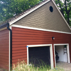 Red James hardie siding 010
