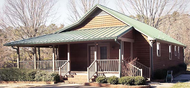 metal Roofing green 003