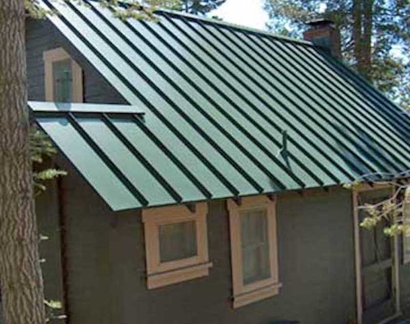 standing seam green