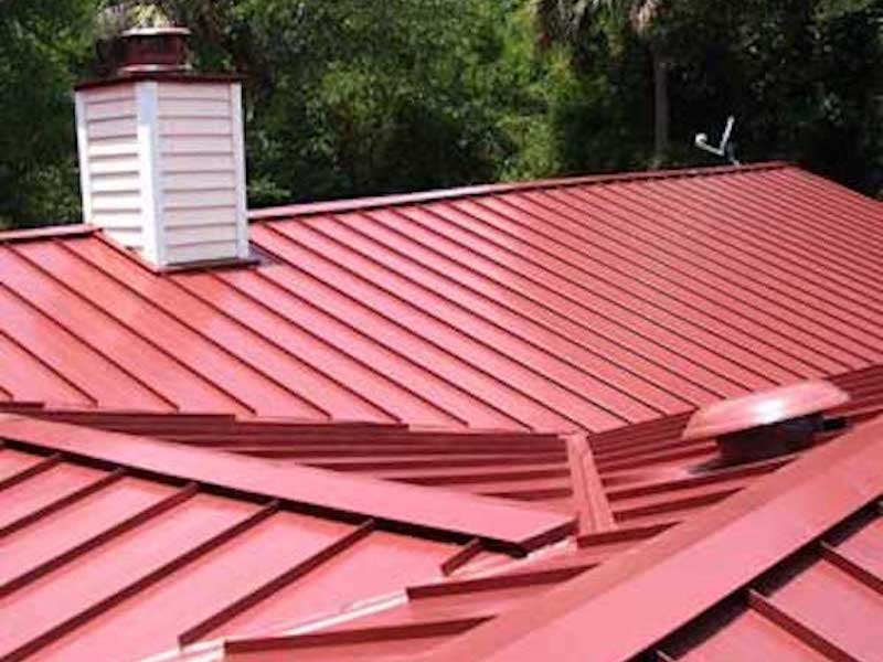 standing seam red